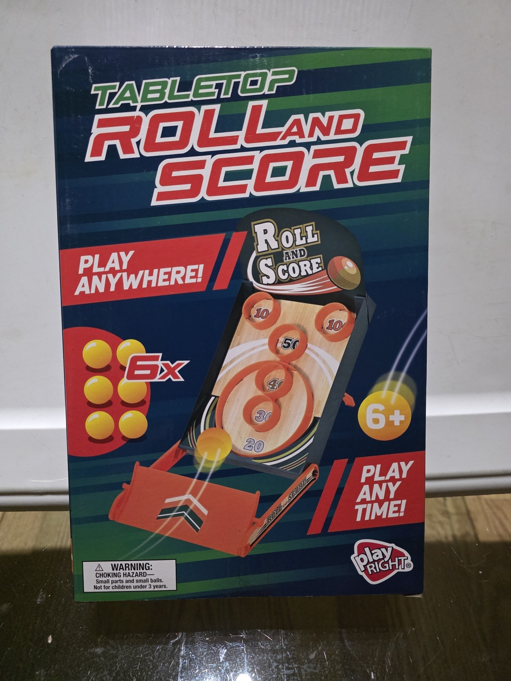 Tabletop Roll and Score Game